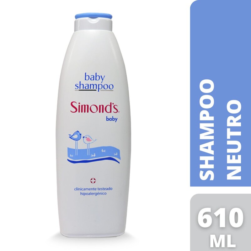 Shampoo Simonds Baby Hipoalergénico 610 ML Shampoo Simonds Baby Hipoalergénico 610 ML