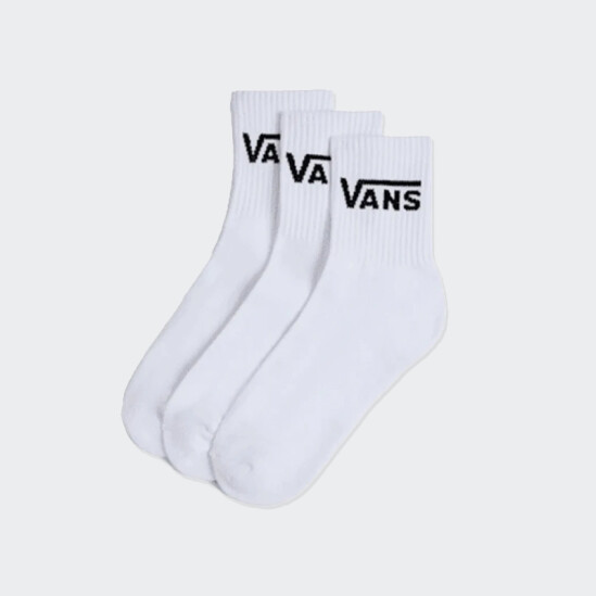 Medias Vans Classic Half Crew Blanco