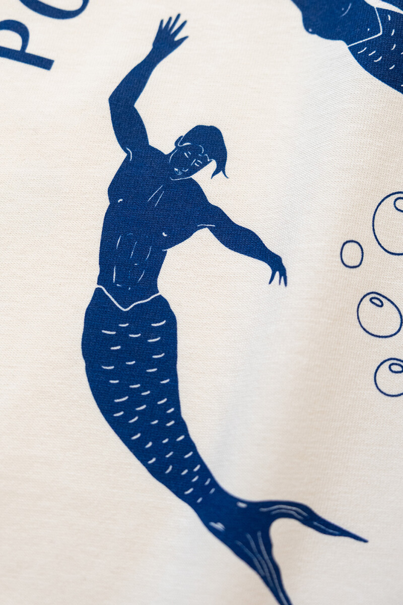 MERMAID CLUB TEE Ice