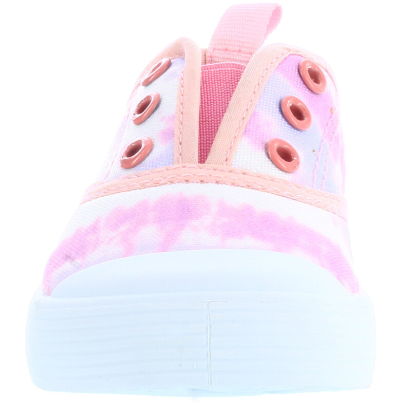 Championes Infantiles Croco Kids SPAR con elástico sin cordones Rosado - Blanco