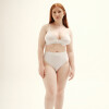 Culotte Edna ECO – Corte a la cintura y suavidad. Blanco