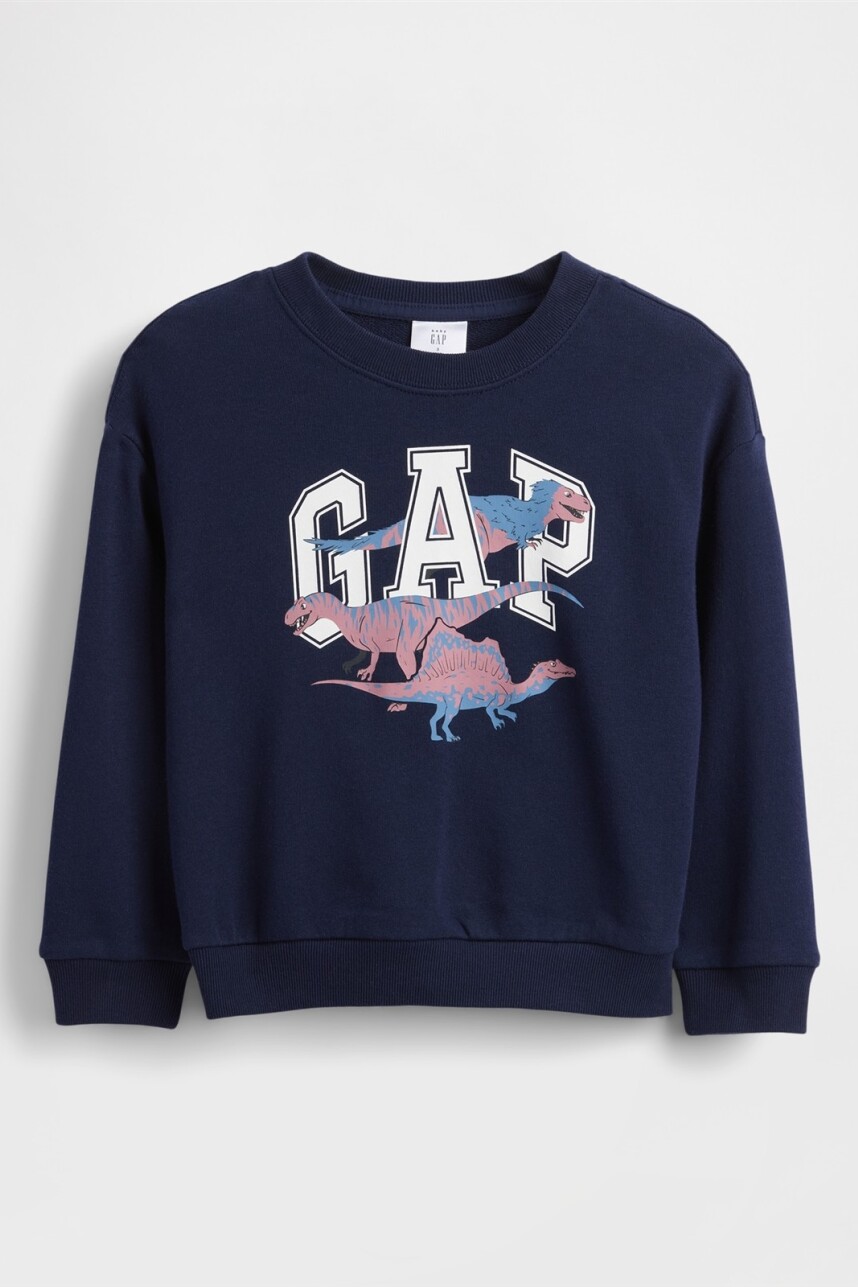 Buzo Deportivo Logo Gap Toddler Niño Navy Uniform