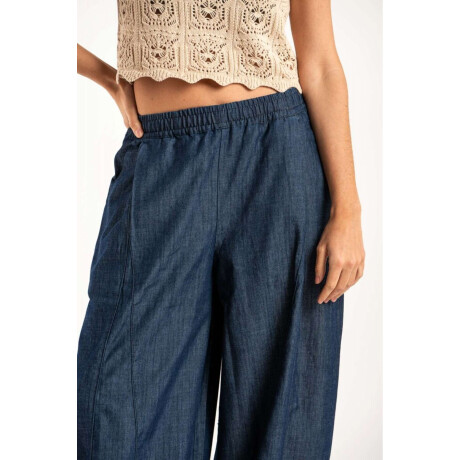 Jean Wide Leg Balloon Denim