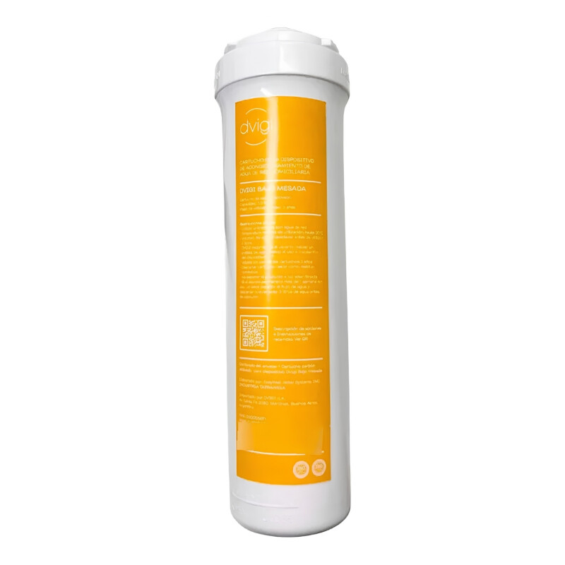 Repuesto Dvigi filtro de agua Carbón granular Repuesto Dvigi filtro de agua Carbón granular