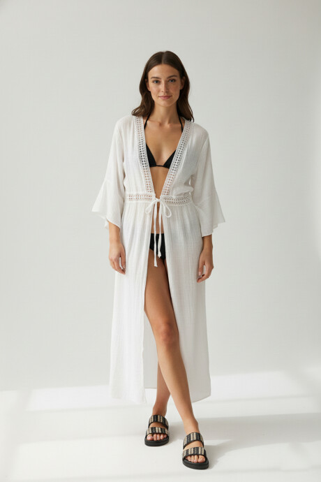 Kimono Alieris Blanco