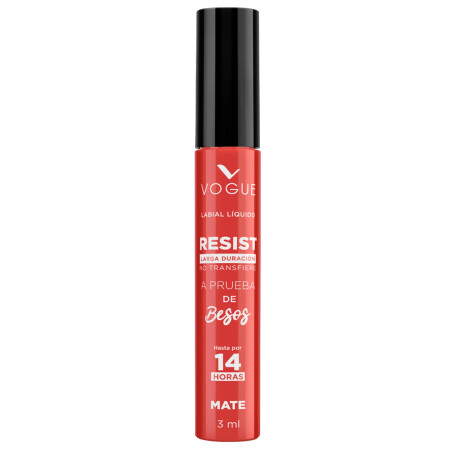 Labial Líquido Vogue Resist 3ML DISFRUTA