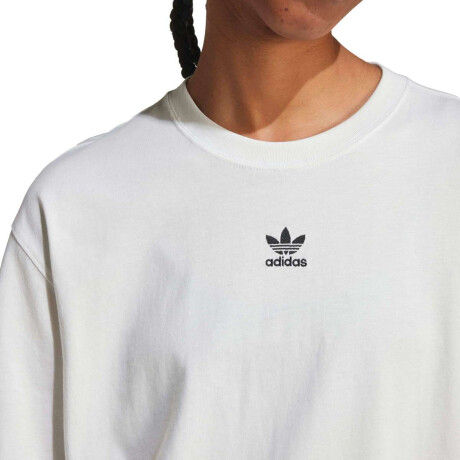 Remera Essentials Boyfriend Tee de Mujer Blanco