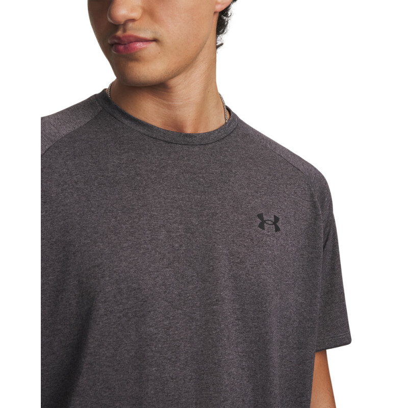 UA Tech 2.0 SS Tee-RED GRY-090