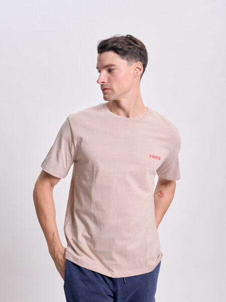Remera estampa Crudo