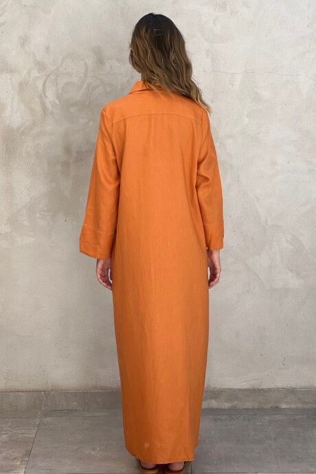 VESTIDO LOTUS Naranja
