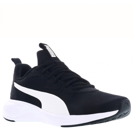 Championes de Hombre Puma Run Incinerate Mns Negro - Blanco