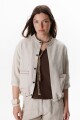 CHAQUETA LINO SOHO BEIGE