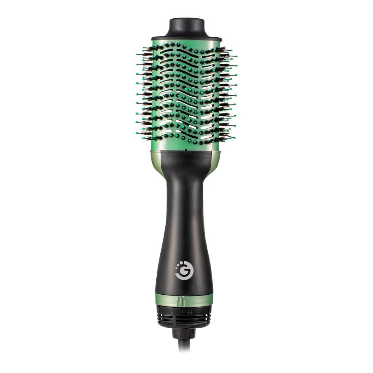 Cepillo Alisador Secador Modelador AntiFrizz Brushing 2000w - Variante Color Verde 