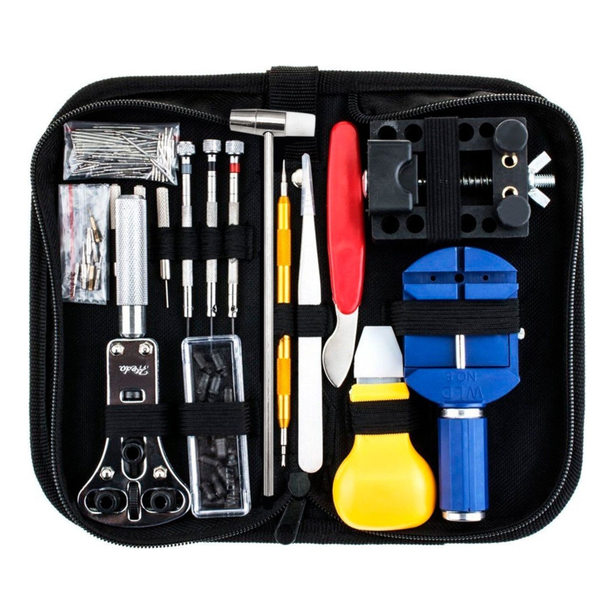 Herramientas de relojero, kit de destornillador, 10 piezas más 30  cuchillas, herramientas de reloj, herramientas para gafas, destornilladores  para