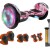 Skate Electrico Hoverboard Musica Bluetooth Luz Patineta 10" Color Variante Militar Rosa