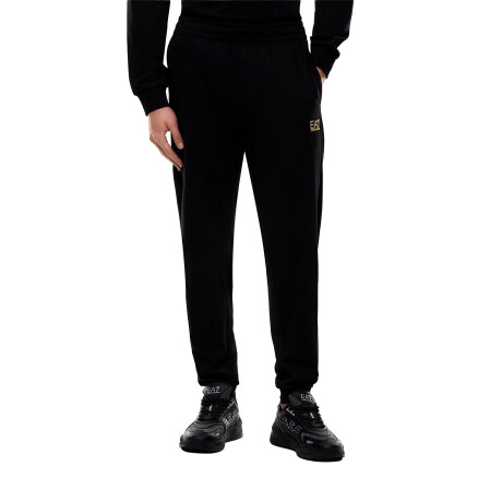 Pantalon EA7 Emporio Armani Core Identity Black/Gold