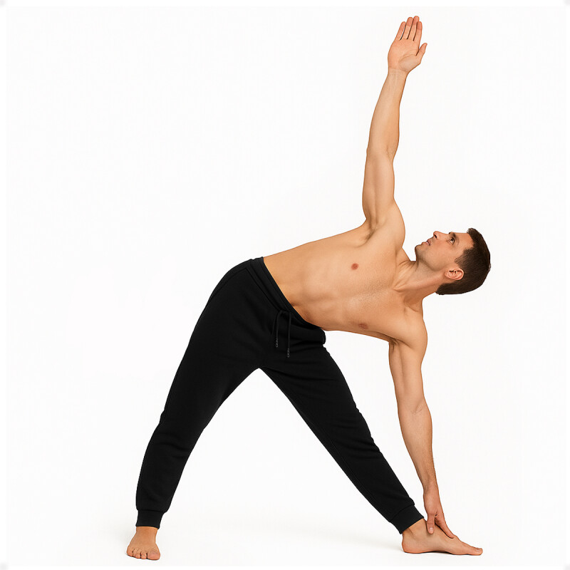 Pantalón Jogging Para Hombre Deportivo Basic Negro