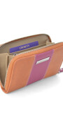 BILLETERA DEDALERA MANDARINA Y FUCSIA