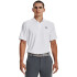 UA Matchplay Polo-BRN WHT-100