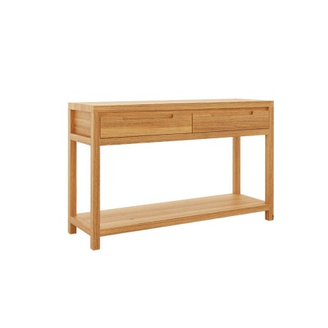 Consola 2 Cajones Nature Rústico Claro U