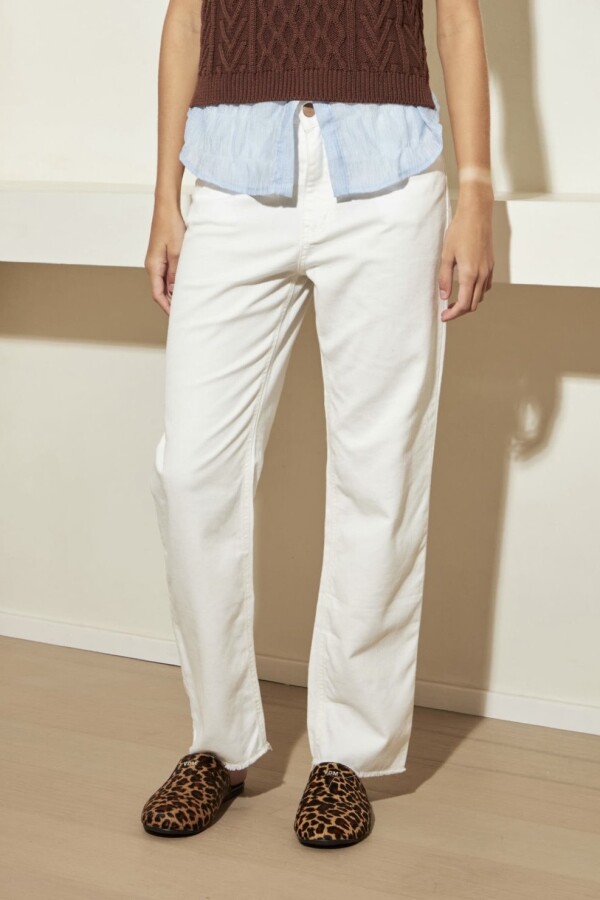 Jean Tex Off White Jean Tex Off White