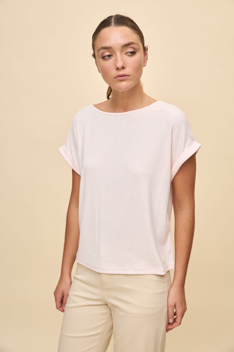 REMERA ILVA Rosa Palido