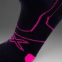 Medias Training Vectr Cushion Crew Socks Hombre Black/fuchsia