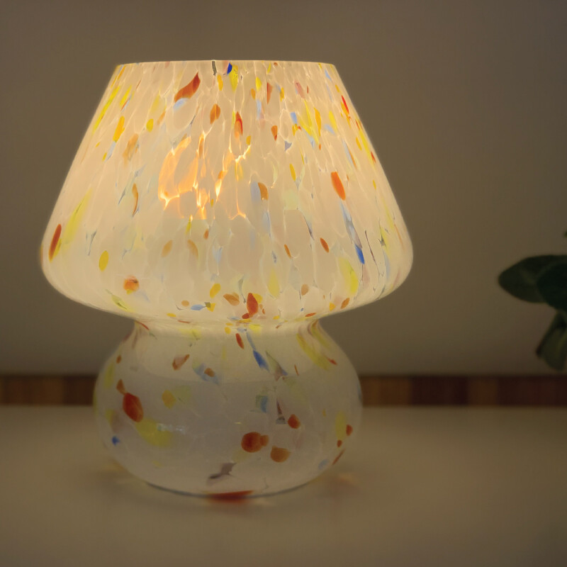 Lámpara de Vidrio Confetti colores