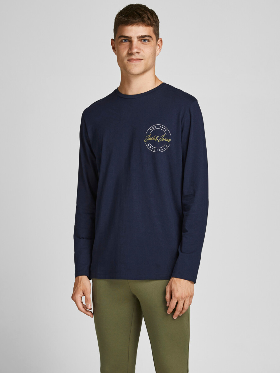 Camiseta Jerry - Navy Blazer 