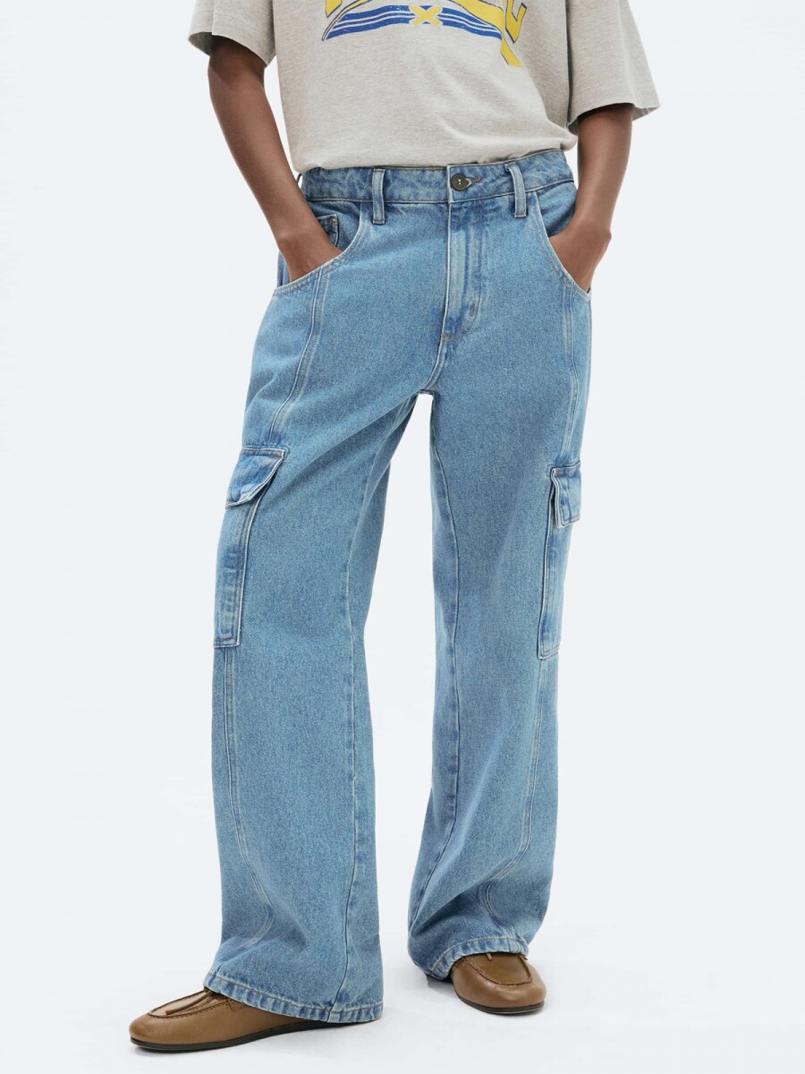 PANTALÓN FEMENINO - AZUL 