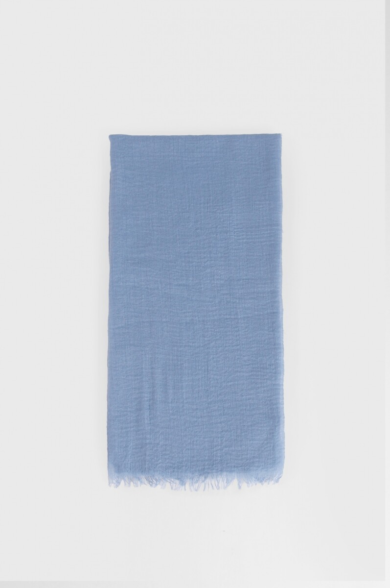 Pashmina rustic - celeste 