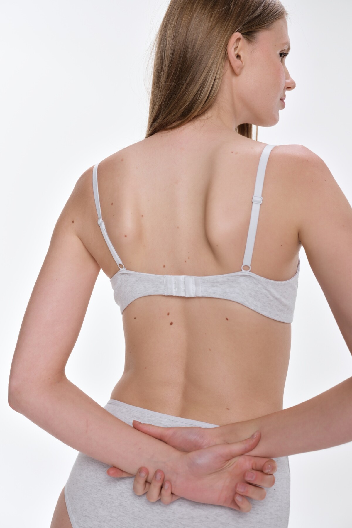 Soutien Con Aro Bruna Gris Melange