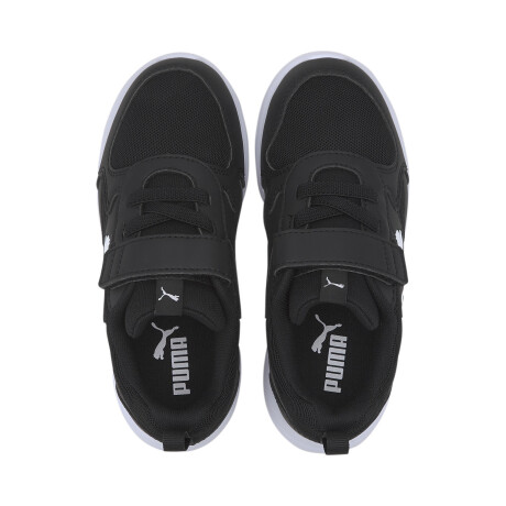 Championes Infantiles Puma Fun Racer Kids Negro - Blanco