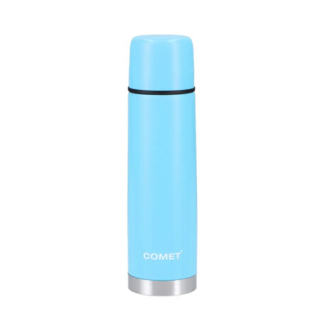 Termo Comet 750 ml Con Asa fija Celeste