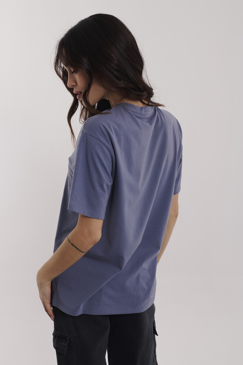REMERA FEDERICA AZUL