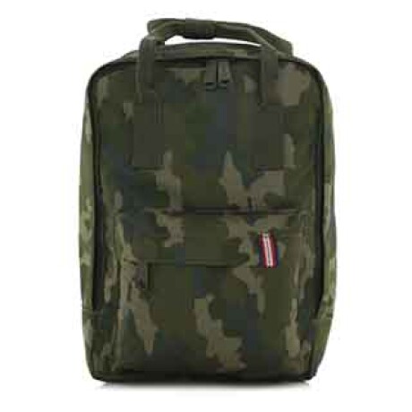 Mochila Topper Travel Kids Printed Camuflado - Verde