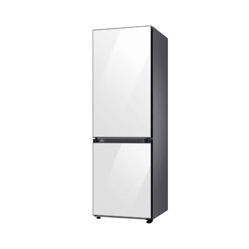 Heladera Samsung Bespoke 328L No Frost Freezer Inferior SpaceMax RB33A307012 White