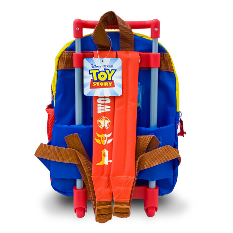 Mochila Escolar Infantil C/Carro Peppa Toy Story Cars Toy Story Woody