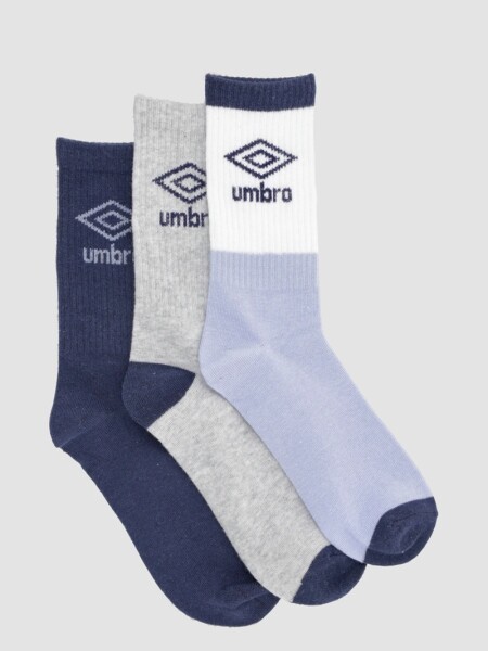 Pack x3 Media umbro variante 38 Umbro Hombre 125