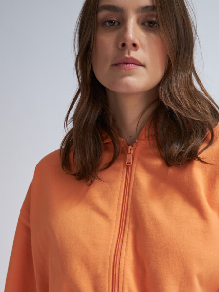 Chaqueta deportiva corta Naranja