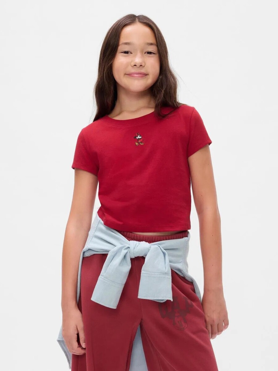 Remera Crop Minnie Niña - Sled 