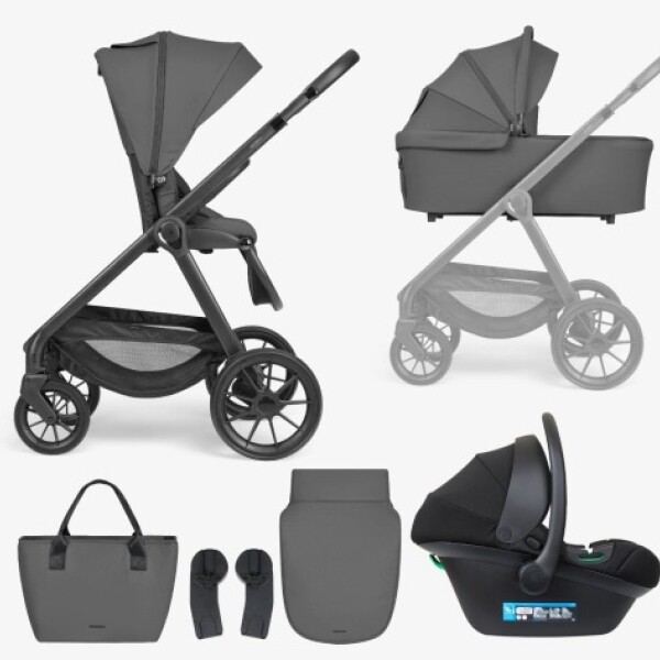 Travel system 4 en 1 MODENA gris KIKKABOO Travel system 4 en 1 MODENA gris KIKKABOO