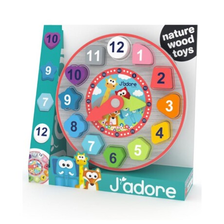 Juguete didáctico reloj de aprendizaje J'adore Juguete didáctico reloj de aprendizaje J'adore