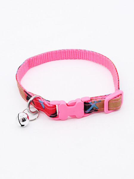 COLLAR AJUSTABLE CAMO FUCSIA
