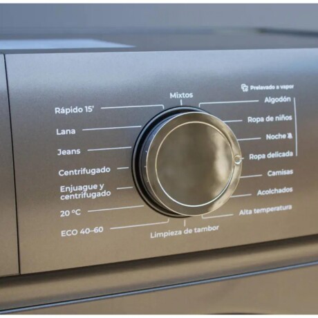 LAVARROPAS HOGARON CAPACIDAD 10,5KG CARGA FRONTAL Lavarropas HOGARON LHOG105 Carga Frontal 10,5 Kg Inverter BLDC 1400 RPM 16 Programas Inicio Diferido - Titanium