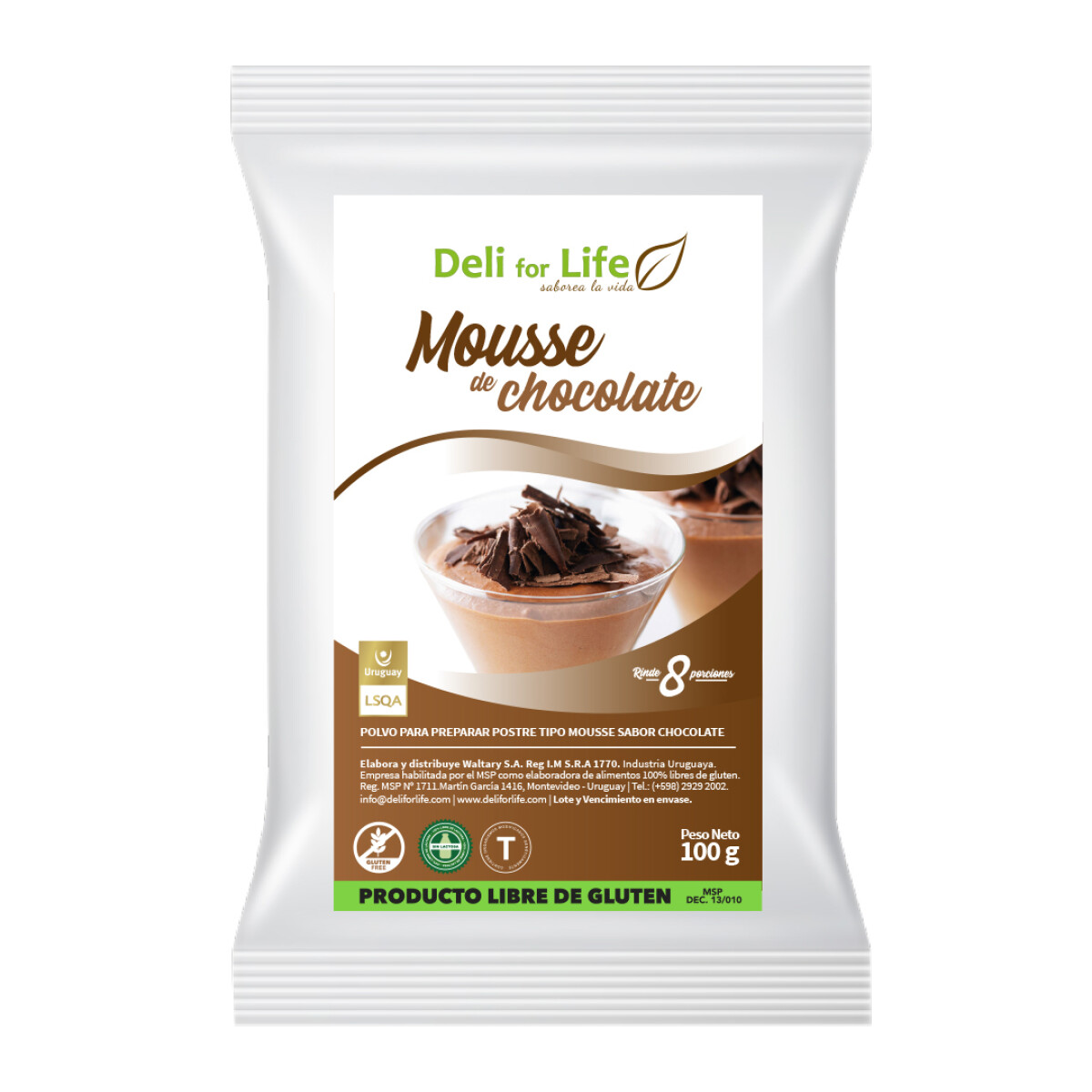 Mousse Chocolate 100g 