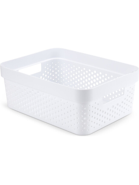 Cesta INFINITY 11L plástico blanco Cesta INFINITY 11L plástico blanco