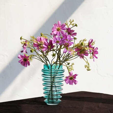 Florero Decorativo Vidrio Dublín Alto 20cm x Ø 21cm Florero Decorativo Vidrio Dublín Alto 20cm x Ø 21cm