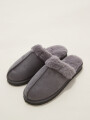 Pantuflas Pantusi Gris Medio
