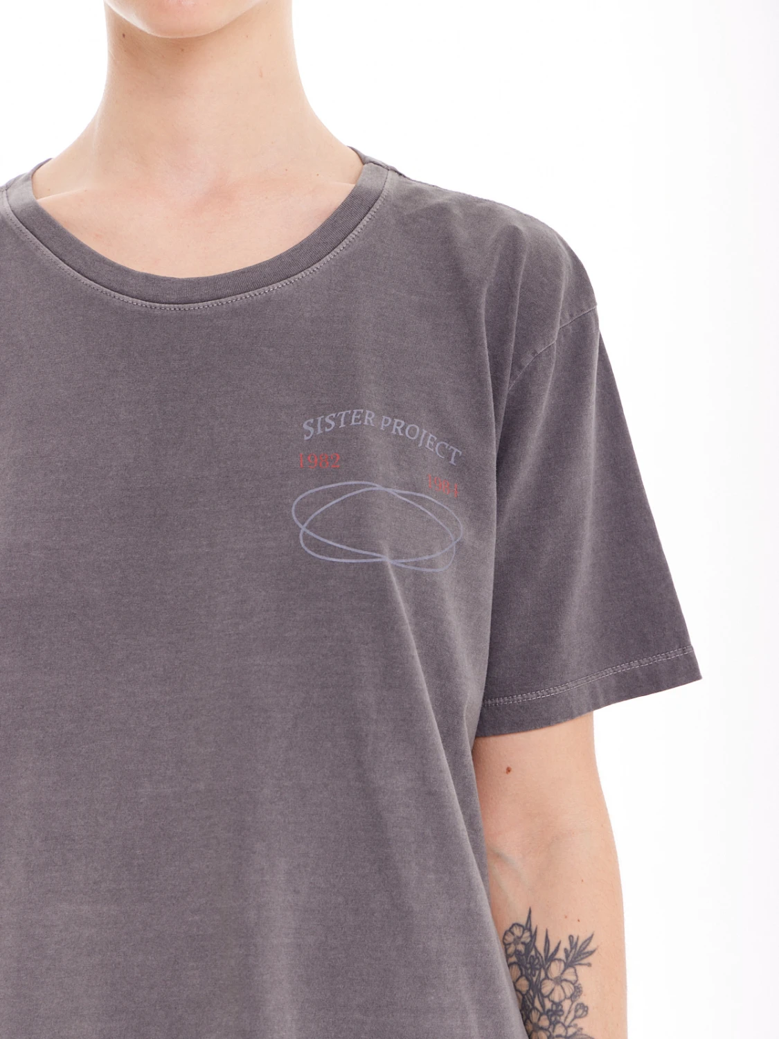 T-shirt Orbita gris s